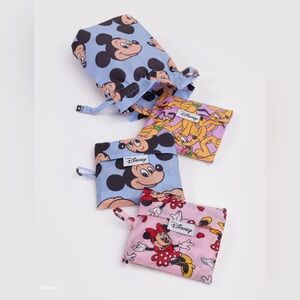 ✨NWT BAGGU Disney Standard Set of 3 (Mickey, Minnie & Pluto)